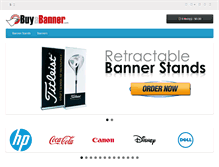 Tablet Screenshot of buyabanner.com